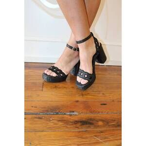 NEW MATISSE women's moorea heels in black